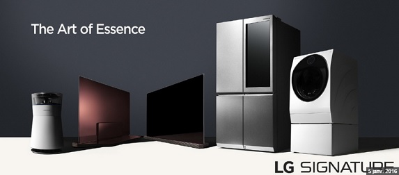 مجموعة SIGNATURE لإل جي تحتلّ الصدارة في المعرض وتطلّ للمرّة الأولى في المنطقة